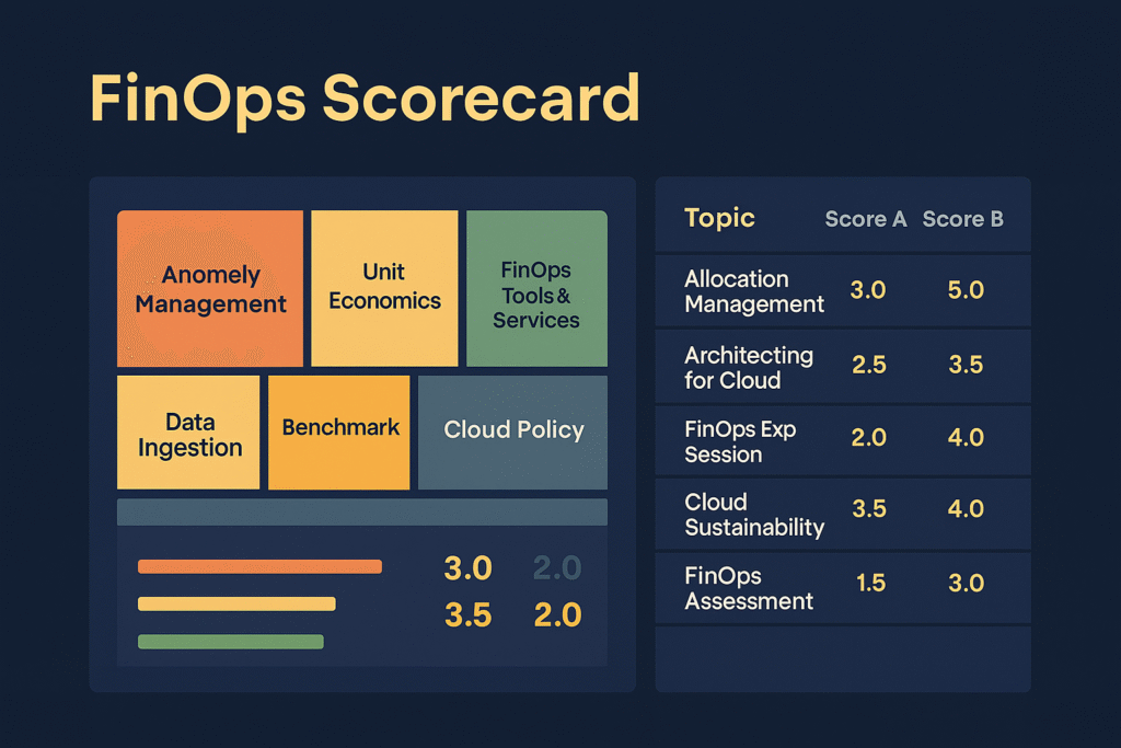 FinOps ScoreCard_Illu